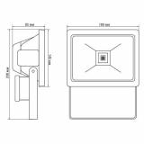 Фото товара - Прожектор светодиодный Navigator 94 622 NFL-03-24-4K-GR-IP65-LED [1] №2