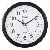 ENERGY ЕС-02 Часы настенные, Диаметр: 27,5 см, Питание от 1xAA батарейки, Кварцевый механизм [1/10]
