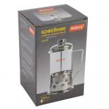 Фото товара - Mallony B535-800ML Френч-пресс, Caffe, 800 мл, из жаропр стекла, в корпусе из нерж стали [1/12] №2