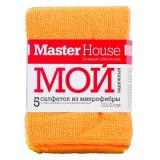 Фото товара - Master House Набор из 5-ти салфеток из микрофибры МОЙ НАДЕЖНЫЙ (размер 30x30см, плотность: 200 гр/м2.) [1/6/36?] №2