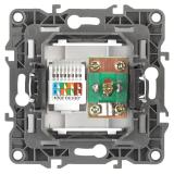Фото товара - 12-3110-01  ЭРА Розетка комбинированная RJ45+TV, IP20, Эра12, белый [1/10] №2
