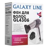 Фото товара - Galaxy Line, GL 4306, Фен для волос, 1400 Вт, Количество скоростей: 2, Температурных режимов: 3, Холодный воздух, серебристо-черный [1/10] №4