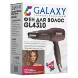 Фото товара - Galaxy Line, GL 4310, Фен для волос, 2000 Вт, Количество скоростей: 2, Температурных режимов: 3, Холодный воздух, коричневый [1/10] №4