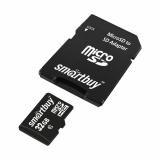 Фото товара - Карта памяти micro SDHC 32GB Smart Buy class10 + SD адаптер LE [1] №2