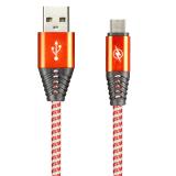 Smartbuy Дата-кабель MicroUSB HEDGEHOG красный 2 А, 1 м (ik-12HH red) [1/100]