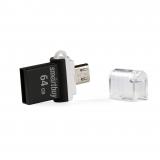 Фото товара - Флэш-диск Smartbuy 64GB OTG POKO series Black [1] №2