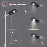 Фото товара - ЭРА SMD, 40W, с кронштейном, с датч.движ., ПДУ, Консольный светильник на солн. бат., 700lm, 5000К, IP [1/4] №2