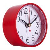 В7-010R (40) Будильник кварц, корпус красный 