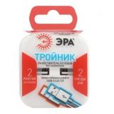 Фото товара - ЭРА SP-2-USB-W на 2 розетки 220V + 2xUSB 2400mA Разветвитель электрический, б\з 10А (белый) [1] №3