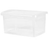 PlastRep Ящик для хранения Keeplex Laconic 7л 35х23,5х14,8см прозрачный кристалл [1/6]