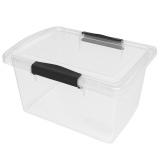 PlastRep Ящик для хранения Keeplex Vision с защелками 2,5л 21,5х16х11,5см прозрачный кристалл [1/12]