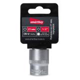 Фото товара - Smartbuy tools Головка на 21 мм, торцевая, шестигранная, под квадрат 1/2