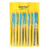 Фото товара - Smartbuy tools Набор надфилей d4x160мм,10 шт, разл. формы, карман, пласт. ручка [1] №2