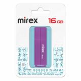 Флэш-диск Mirex 16GB LINE VIOLET (ecopack) [1]