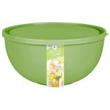 Фото товара - PlastRep Салатник Plast Team с крышкой 2,5л 218х212х105 мм Picnic time [1/32] №1