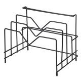 Mallony Держатель настольный для крышек/досок L’ordine Nero, 26,5*19*21 см [1/24?]