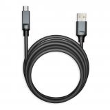 Smartbuy Кабель для зарядки и передачи данных, супертолстый BOLD MICRO USB черный, 3А, TPE, 1 м, [1]