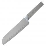 Mallony MARMOLADA Нож с рукояткой софт-тач сантоку, 17,8 см [1/24]
