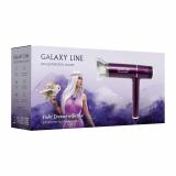 Фото товара - Galaxy Line, GL 4355, Фен для волос, 1600 Вт, Количество скоростей: 2, Температурных режимов: 2, Холодный воздух, коричневый [1/24] №3