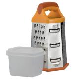 REGENT 93-AC-GR-05 Терка нерж. с контейнером шестигранная  23 см Linea PRESTO [1]
