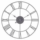 4848-007 (5) Часы настенные круг d=45,5см, открытая стрелка, корпус темно-серый 