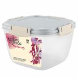Фото товара - PlastRep Контейнер для продуктов Sugar&Spice Barberry герметичный 1,35л квадратный трюфель [1/18?] №1