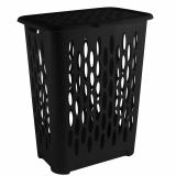 Фото товара - PlastRep Корзина для белья Keeplex Black с откидной крышкой 37л 42,2х29х51,5см [1/4] №1
