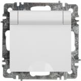 Фото товара - Intro 6-203-01 Розетка 2P+E Schuko с крышкой, 16А-250В, IP20, СУ, AL/CU, Accent, белый [1/10?] №2