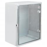 ЭРА ЩМП-П (400х300х170) IP65 УХЛ1 Корпус пластиковый, прозрачная дверь серый [1]