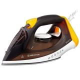 Brayer, BR4003 , Утюг, 2400 Вт, подошва: керамическая, вертикальное отпаривание, паровой удар г/мин: 140, коричнево-желтый [1/6]