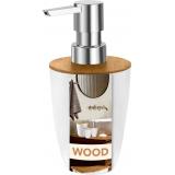 PlastRep Дозатор для жидкого мыла Keeplex коллекция Wood, 85х77х160 (KL5007) [1/16]