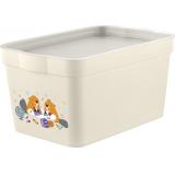 PlastRep Ящик для хранения Keeplex коллекция School, с крышкой, soft-touch, 2,3л, 211х141х110 (KL3501) [1/11?]