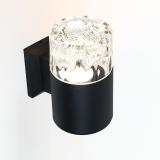 Фото товара - General GWL-MR16-GU10-R-IP65 Фасадный светильник, черный Фрозен [1] №1