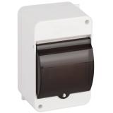 ЭРА SIMPLE КМПн 1/4 IP30 Корпус пластиковый навесной прозрачная крышка белый [1/42?]