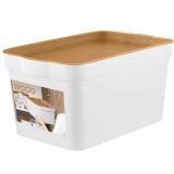 PlastRep Ящик для хранения Keeplex Wood 7,5 л 32х21,1х14,1см [1/10]