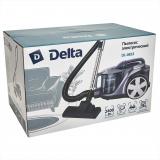 Фото товара - Delta, DL-0853, Пылесос, напольный, 2400 Вт, Всасывание (Вт): 400 , Супер-циклон, пылесборник: 4 л, нера-фильтр: да, серый [1] №2