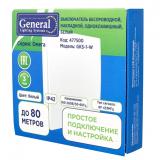 Фото товара - General Выключатель беспроводной, накладной, одноклавишный, белый [1] №2