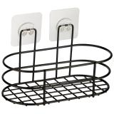 Корзинка подвесная овальная BLACK (крепление: самоклеящаяся основа) Рыжий кот [1/20?]