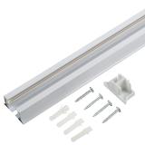 Фото товара - General G-1-1-TR-CV-IP20-W-KIT белый Шинопровод Однофазный 1м [1?] №1