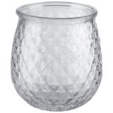 Стакан для ванной комнаты CRYSTALITE (стекло), прозрачный. Рыжий кот [1/24?]