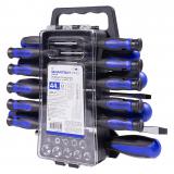 Фото товара - Smartbuy PRO Tools Отвертки в наборе, 44 предмета, головки, TORX, SL, PH, СR-V сталь. [1] №2