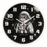 3027-044 (10) Часы настенные круг d=30см, корпус белый 