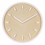 3034-010 (10) Часы настенные круг d=30см, корпус желтый+белый, 
