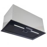 Вытяжка кухонная полновстраиваемая MACBI B-BOX-G55 (BLACK) черный, D150мм, 1200 м3/ч, мотор 230Ватт, стекло 55см, кнопочное управл. [1?]