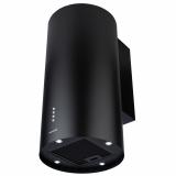 Фото товара - Вытяжка кухонная пристенная MACBI B-Tube39T (BLACK) черный, D150мм, 1200 м3/ч, мотор 230 Ватт, металл 39см, кнопочное управление [1?] №2
