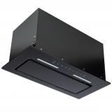 Вытяжка кухонная полновстраиваемая MACBI Ledy-60GT (BLACK) черный, D150мм,1200м3/ч, мотор 230Ватт, стекло 60см, управл. сенсорное + управл. жестами [1