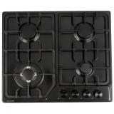 Варочная панель газовая MACBI MBH64WFXI.G2 из нерж. стали, размеры 50х58см, 4 конфорки (есть турбо-конфорка WOK), чугунные решетки [1]