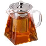 Mallony AROMA Чайник заварочный (пирамидка) объем 500 мл, из боросиликатного стекла [1/12]