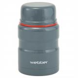 Webber SSV-0500/25N Термос пищевой с колбой из нерж и нерж. ложкой 500 мл,серый [1/30]