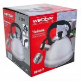 Фото товара - Webber BE-0577 Чайник  2л нерж.стали,со свистком [1/12] №5